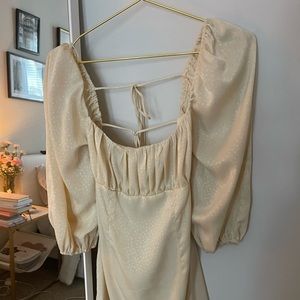 puff sleeve dress